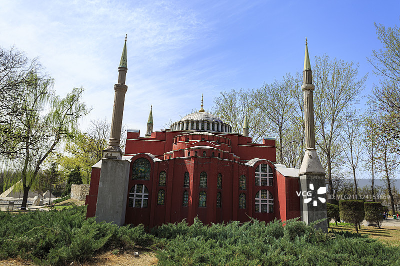 世界公园圣索菲亚大教堂图片素材