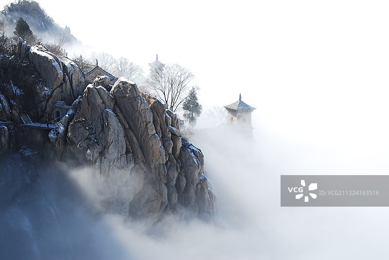 河南省登封嵩山少林寺三皇寨风景区图片素材