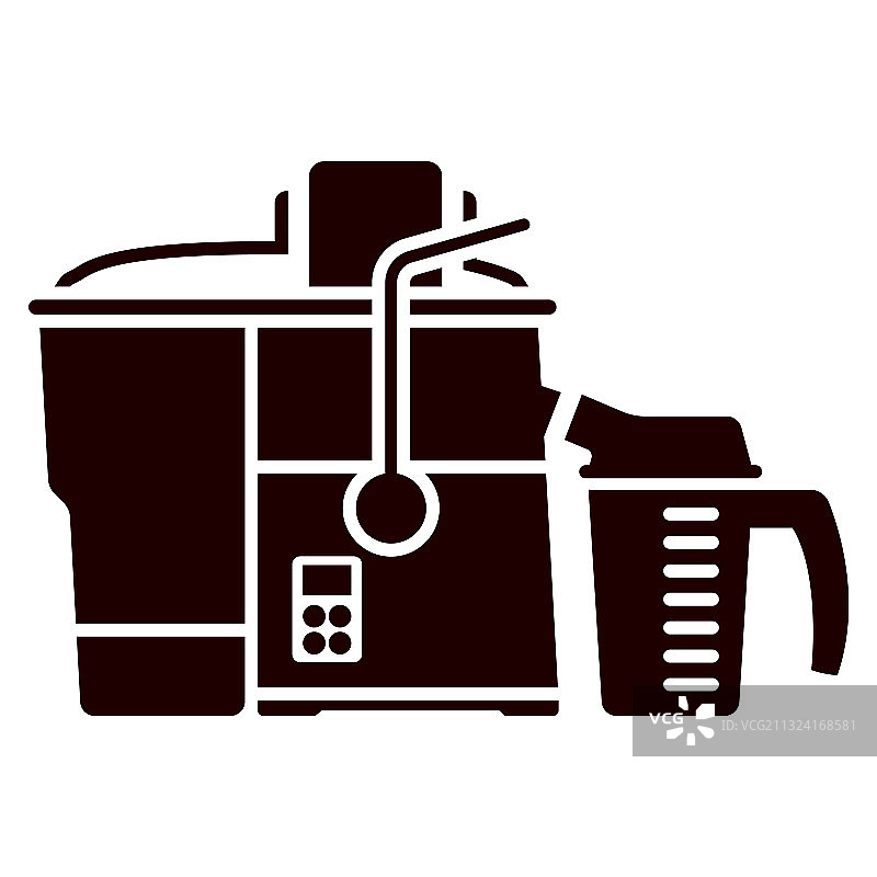 榨汁机实体图标图片素材