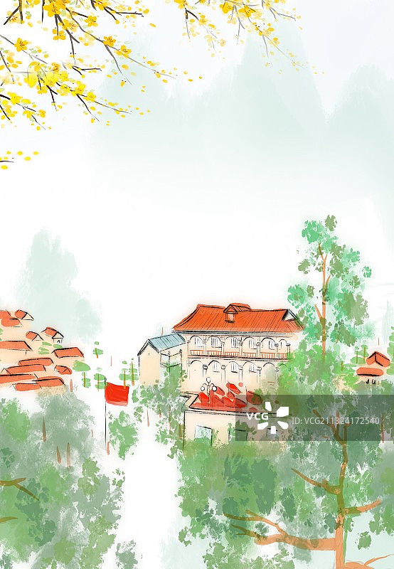 贵州遵义会议纪念馆图片素材