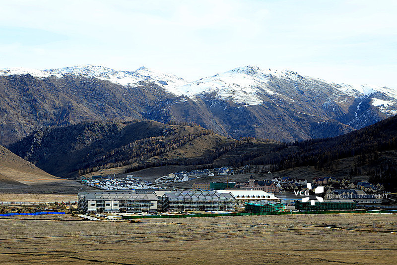 新疆喀纳斯图片素材