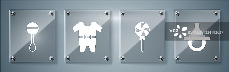 奶嘴棒棒糖服装套装图片素材