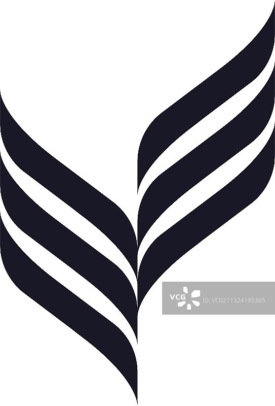 树叶养生美容SPA花朵标志图片素材