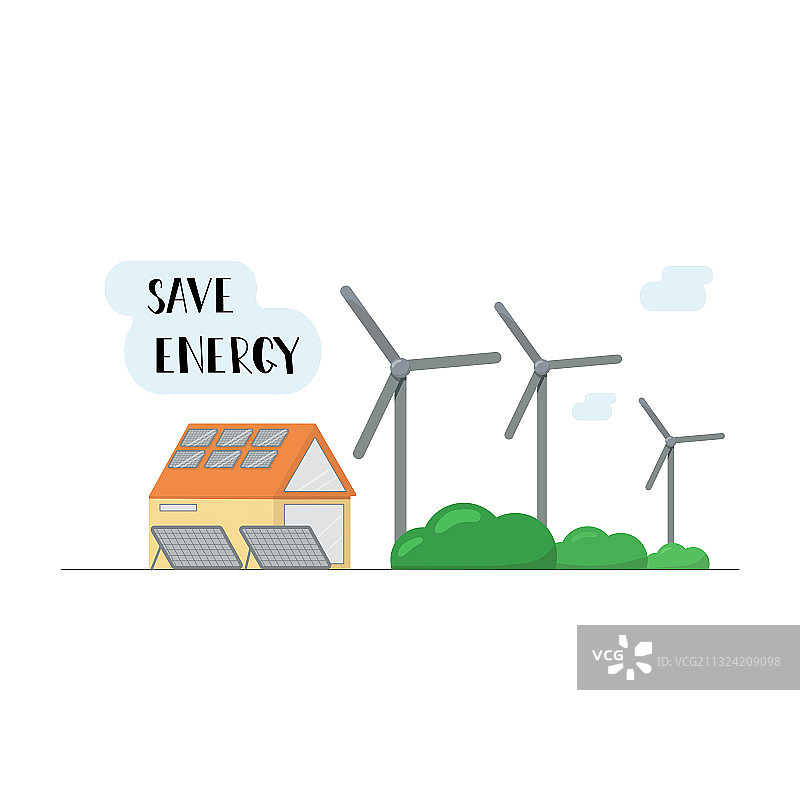 为生态系统设计节省能源图片素材