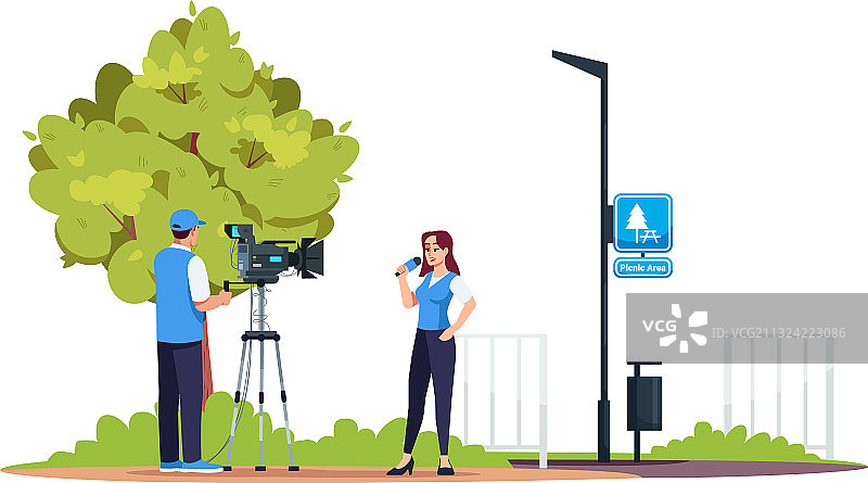 半扁平RGB颜色报告图片素材