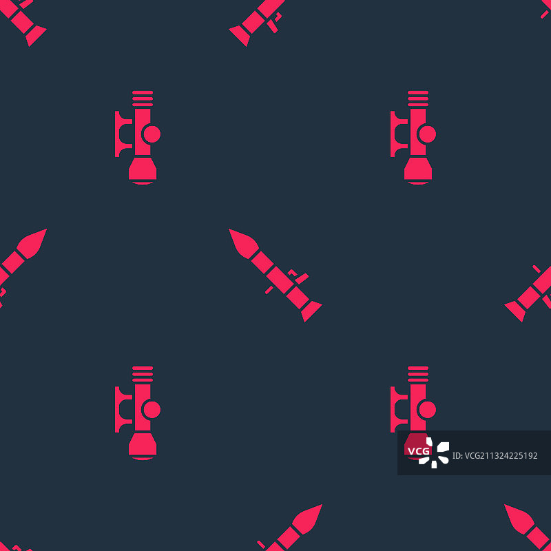 狙击步枪瞄准镜和火箭发射器图片素材