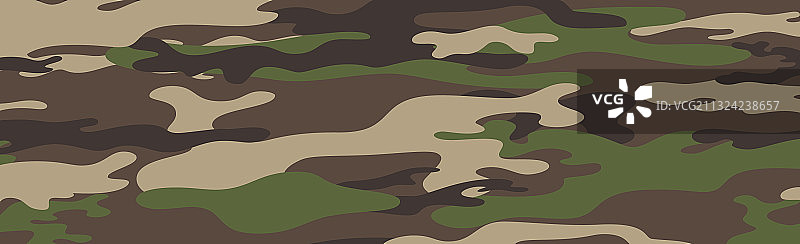 军事或狩猎全景卡其布图片素材