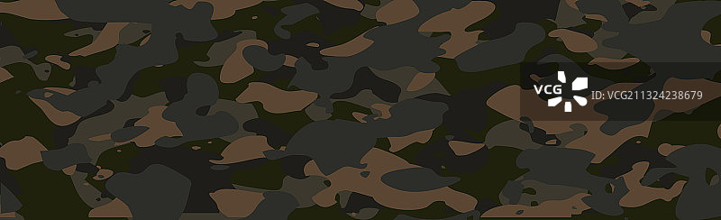 军事或狩猎全景卡其布图片素材