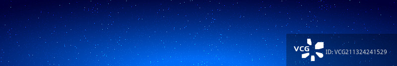 繁星点点的蓝黑色天空与飞行的彗星图片素材