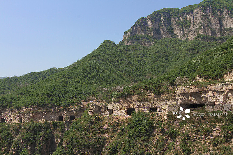 太行山王屋山洞窟 地貌图片素材