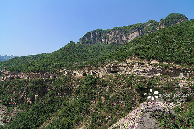 太行山王屋山洞窟 地貌图片素材
