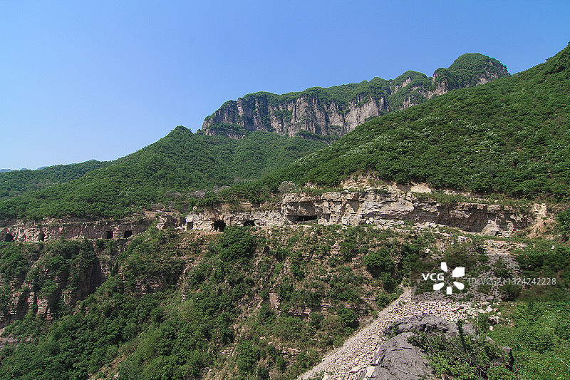 太行山王屋山洞窟 地貌图片素材