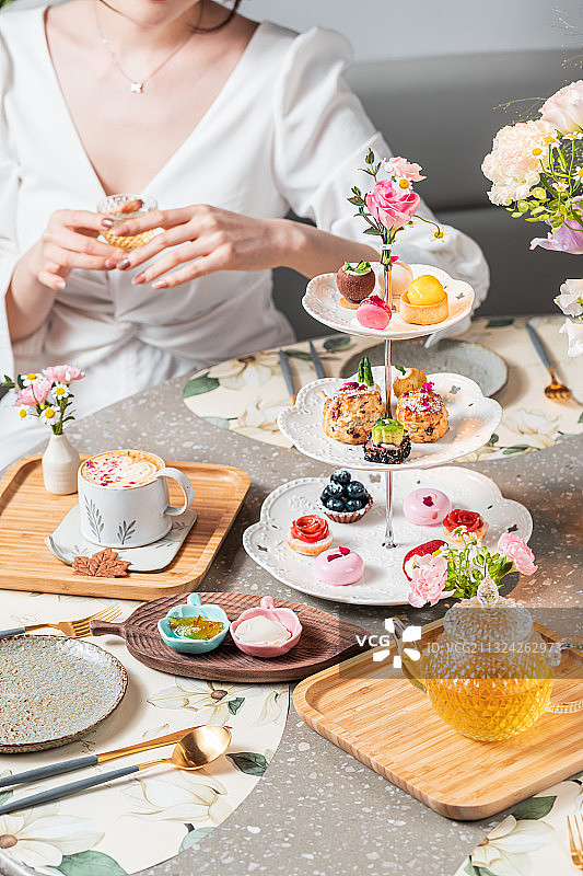 下午茶图片素材