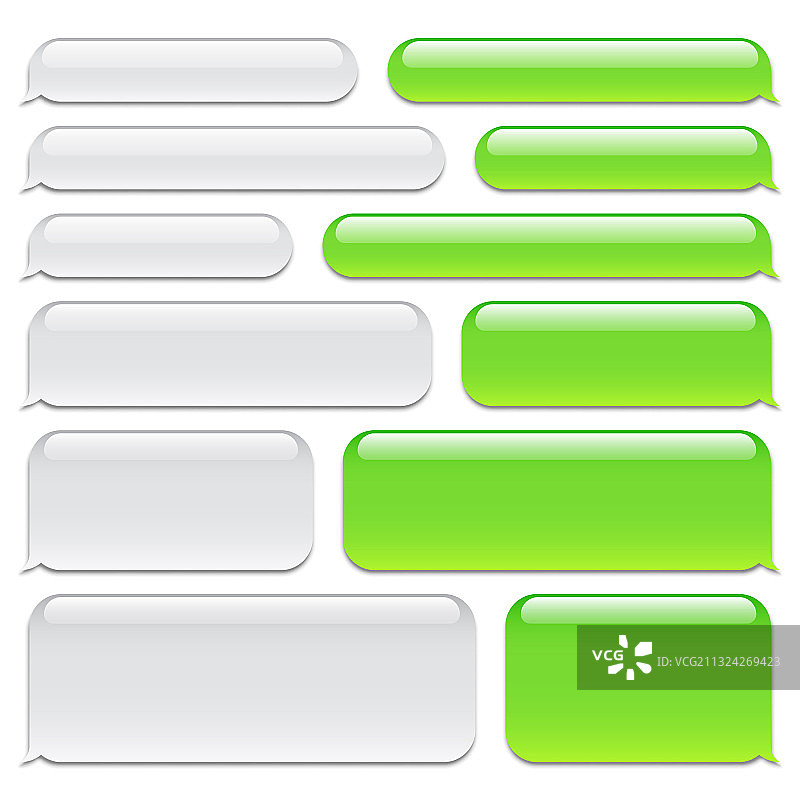 聊天气泡图片素材