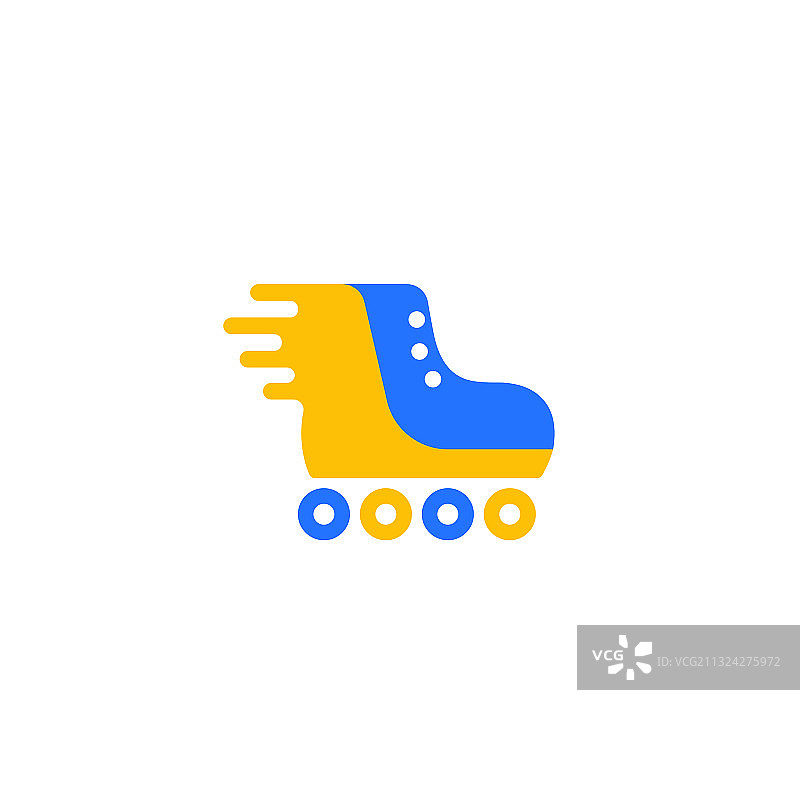 轮滑鞋标志图标图片素材