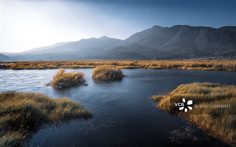 腾冲北海湿地风光图片素材