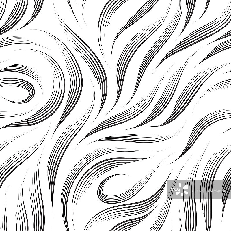 用笔绘制的无缝线条图案图片素材