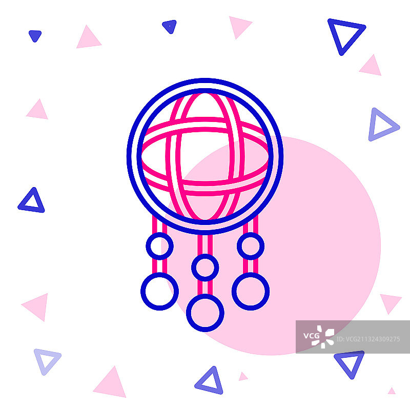 羽毛捕梦网图标图片素材