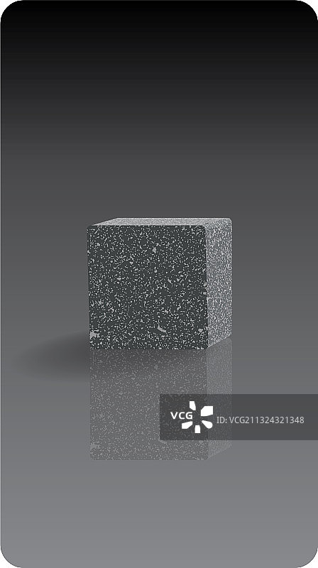 建筑元素石立方体现代屏风图片素材