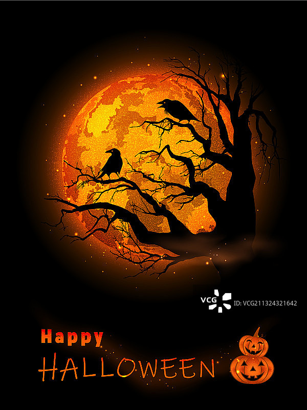 万圣节庆祝背景图片素材