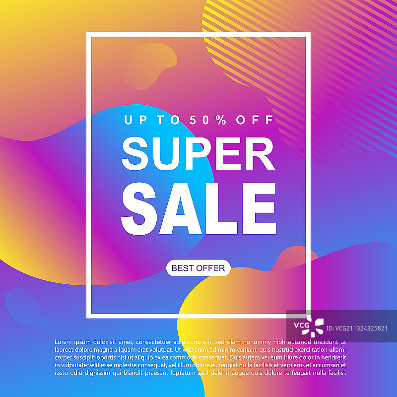 促销推广banner模板设计图片素材