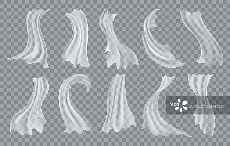 光滑的雪纺布料图片素材