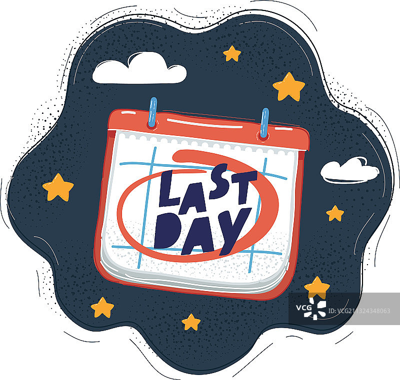 大号最后日期日历图片素材