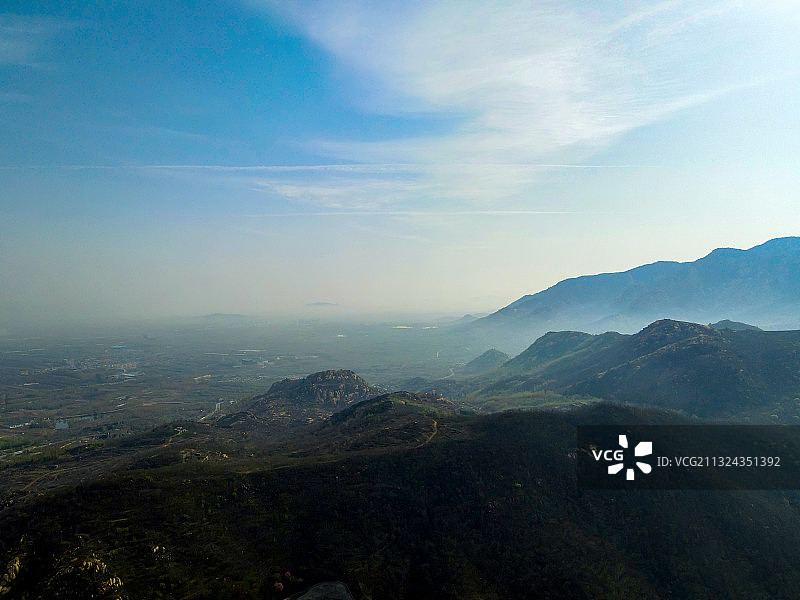 徂徕山的早晨图片素材