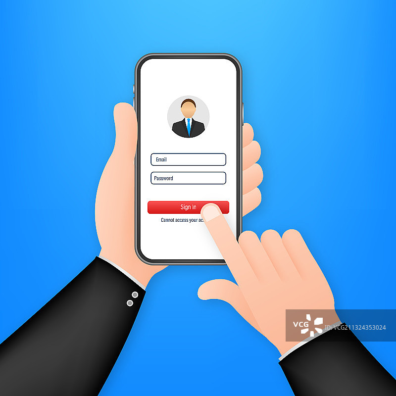 账号用户授权登录图片素材