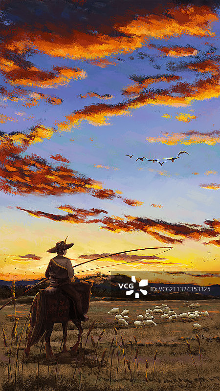 牧羊人图片素材
