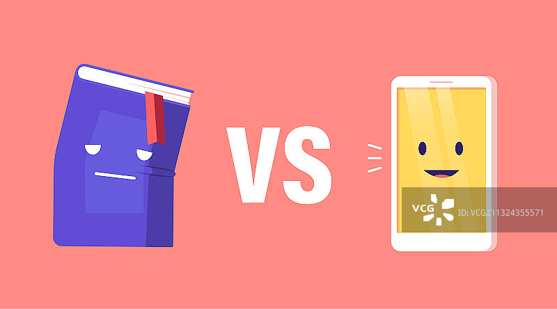 书籍与电子书创新技术概念图片素材