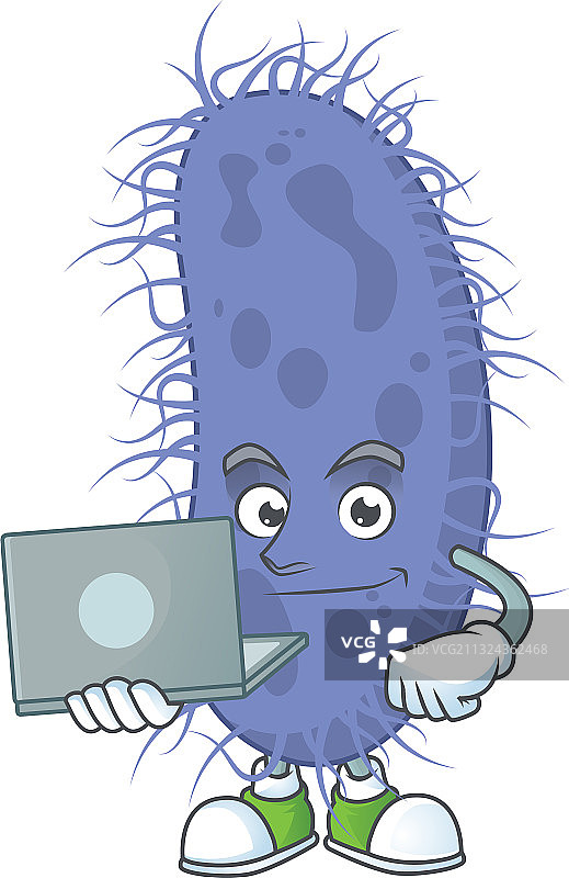 伤寒沙门氏菌居家工作图片素材