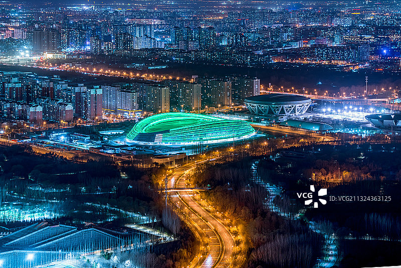 北京速滑馆图片素材