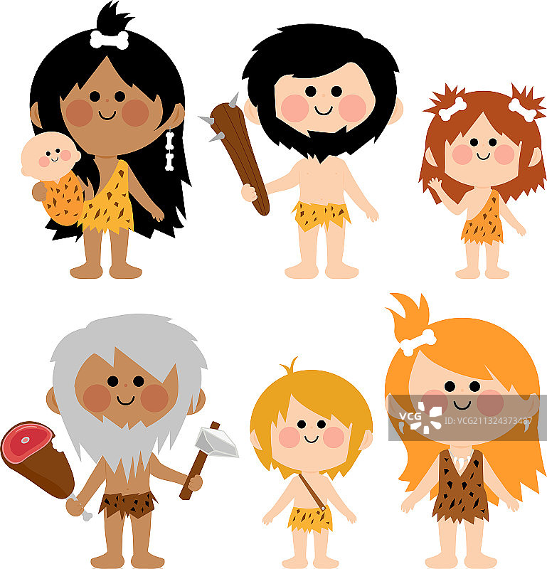 穴居人图片素材