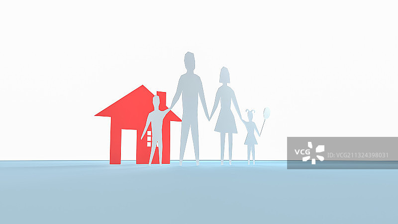 家庭房子图片素材