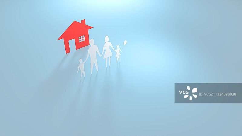 家庭房子图片素材