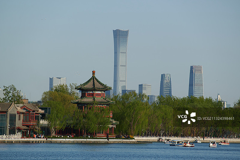 什刹海风光图片素材