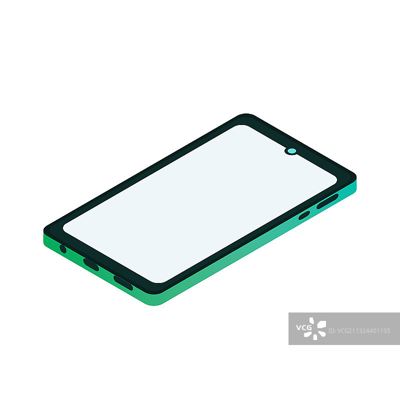 2.5D智能手机图标图片素材