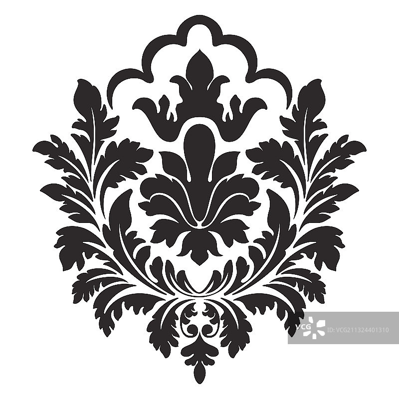 提花中心元素图片素材