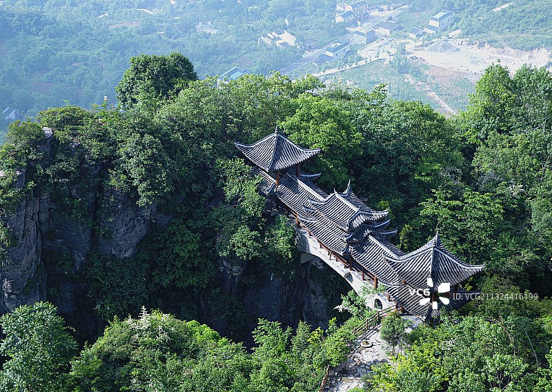 绝壁长廊 恩施图片素材