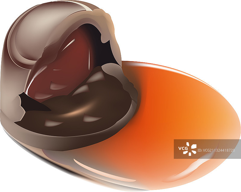 巧克力夹心酒心巧克力图片素材