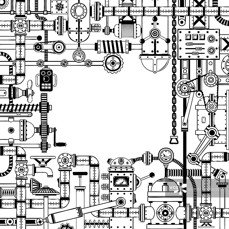 涂鸦边框图片素材
