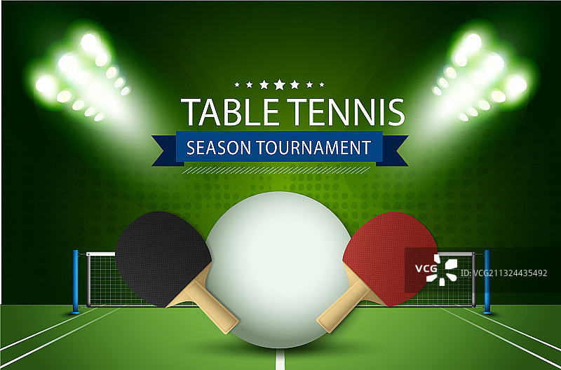 乒乓球比赛海报图片素材