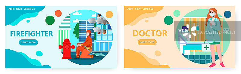 消防员使用消防栓灭火图片素材