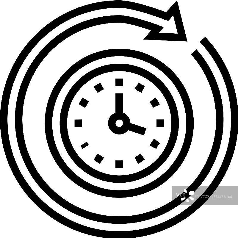 运行时间线图标标志图片素材