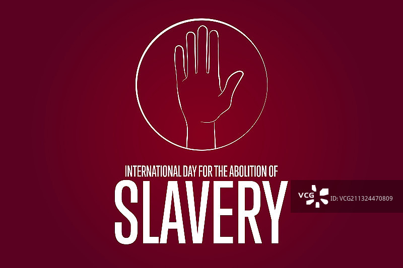 废除奴隶制国际日图片素材