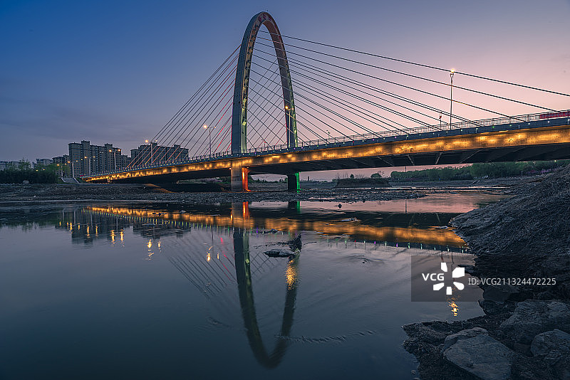 连江河大桥图片素材