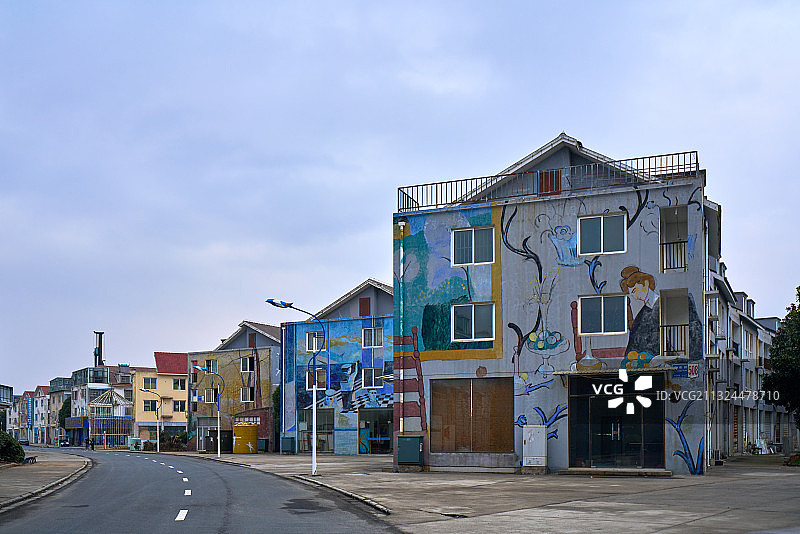 南京国际画家村图片素材