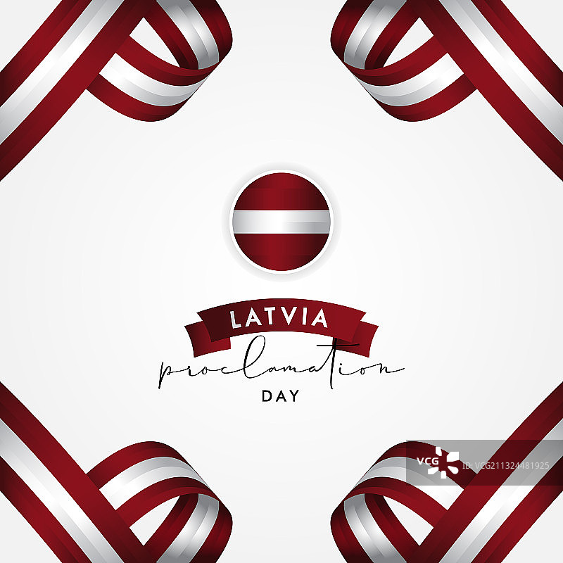 拉脱维亚独立日banner设计图片素材