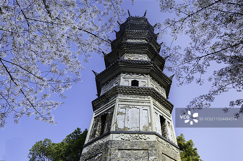 楞伽塔 苏州图片素材